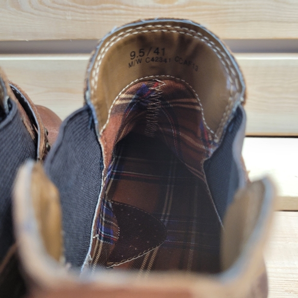 B.O.C Born Concept Claudette Leather Ankle Boots women size 9.5 - Picture 7 of 10